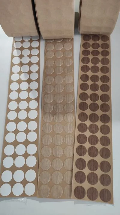 cubre tornillos para muebles en melamina