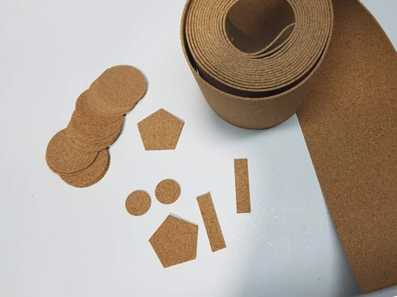 Diseños de piezas de corcho de 4mm
