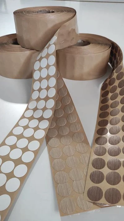 tapa tornillos para muebles en melamina